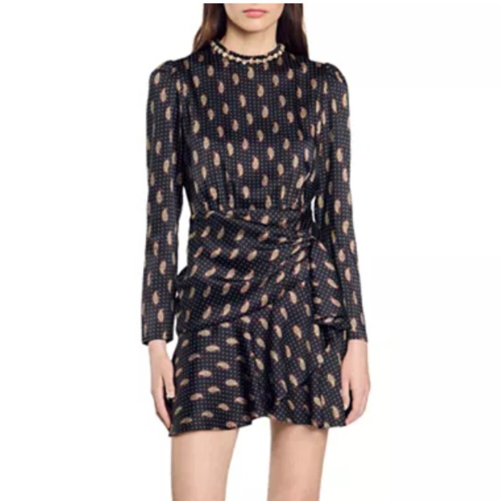 Sandro Griselda Dress NWT Size US 4 / FR 36
